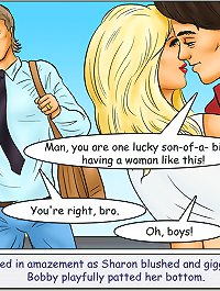 Comics porn. Man, you are lucky son-of-a-bitch having a woman like this. You are right, bro