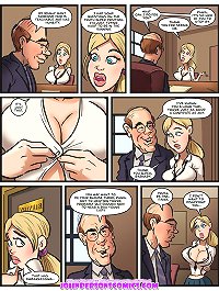 John Person comics about abilities of girl's asshole