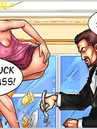 Dirty toon xxx games with nasty MILF starving for deep and hard ass pounding