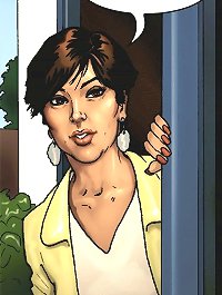 Young and horny white bitches with huge cartoon tits having some girl talk