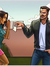 Hot comic porno babe gives her pussy to a stranger to fuck the hole hard