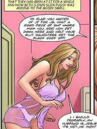 Lie down here at dirty comics and help your own bitch daughters get this dark-colored prick off