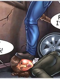 Cartoon pussy scenes, where wet muffs are being penetrated hard